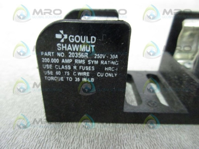 GOULD SHAWMUT 20356R FUSE BLOCK  UNMP