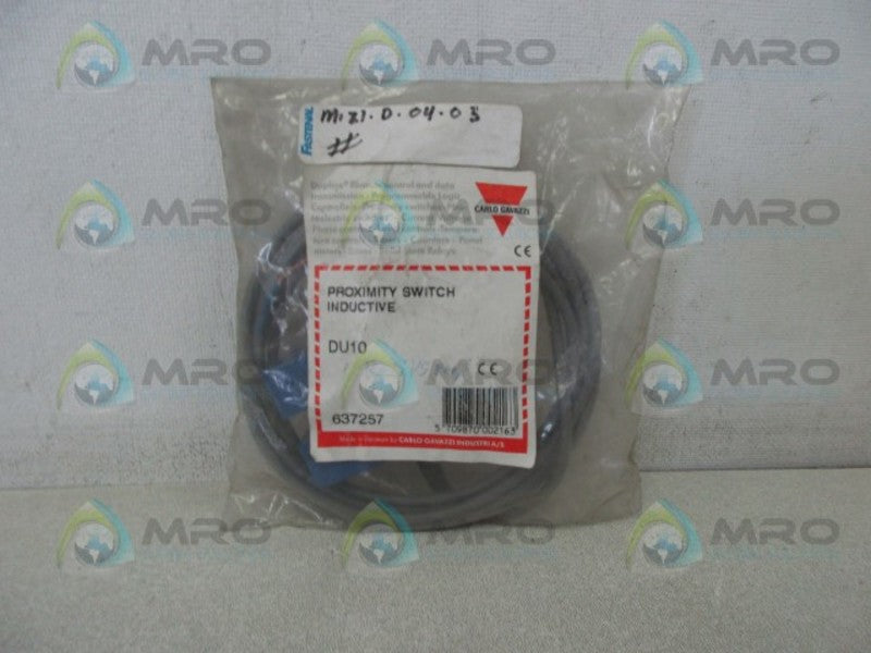 CARLO GAVAZZI DU10 PROXIMITY INDUCTIVE SWITCH  NSMP