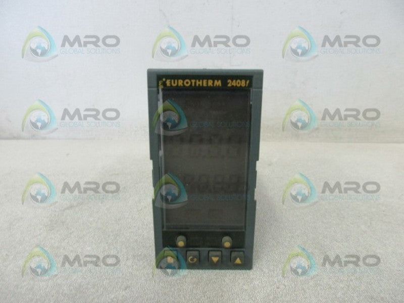 EUROTHERM 2408F/CC/VH/M2 TEEMPERATURE CONTROLLER (AS PICTURED)  UNMP