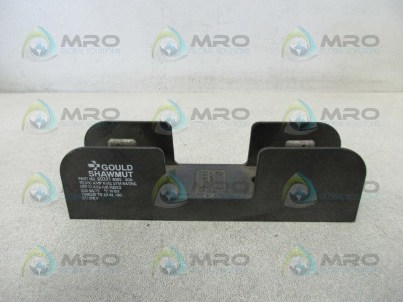 GOULD SHAWMUT 60321 FUSE BLOCK  UNMP