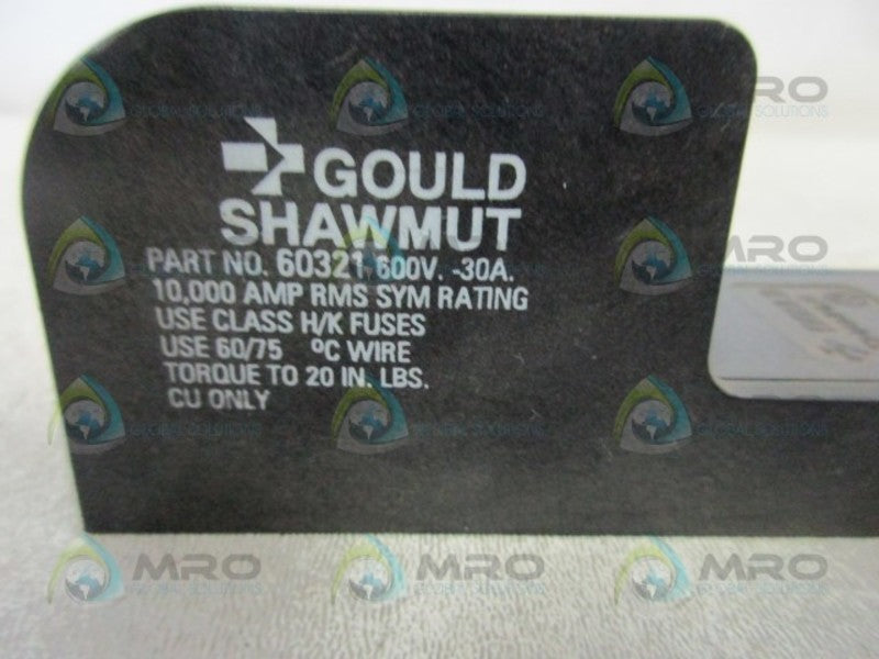 GOULD SHAWMUT 60321 FUSE BLOCK  UNMP