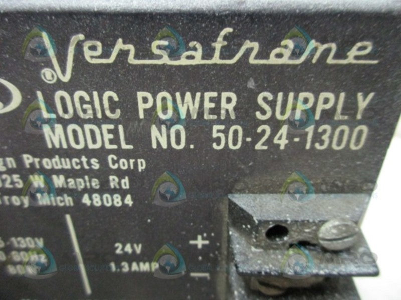 VERSAFRAME 50-24-1300 LOGIC POWER SUPPLY (AS PICTURED)  UNMP