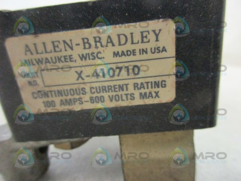 INDUSTRIAL SPARE PART X-410710 FUSE BLOCK  UNMP