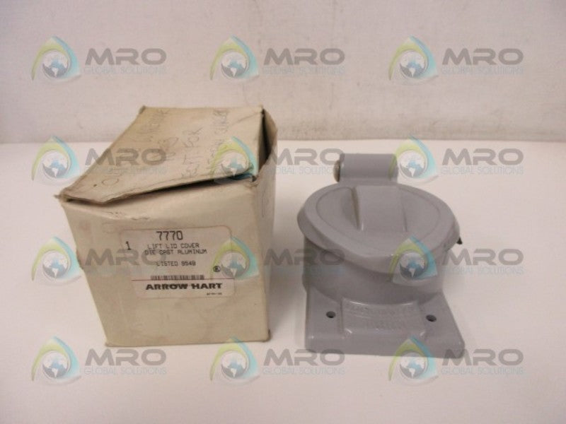 ARROW HART 7770 PLASTIC COVER WITH LIFT LID  NSMP