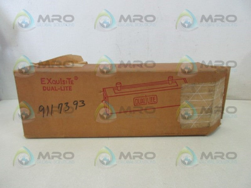 DUAL LITE F-WEP EMERGENCY LIGHT EXIT  NSMP