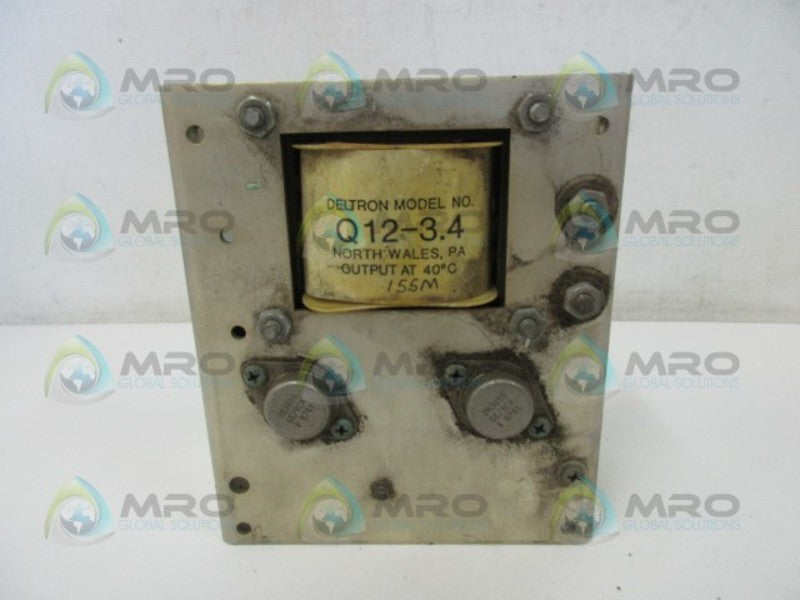 DELTRON Q12-3.4 POWER SUPPLY  UNMP