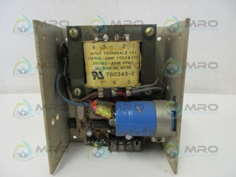 DELTRON Q12-3.4 POWER SUPPLY  UNMP