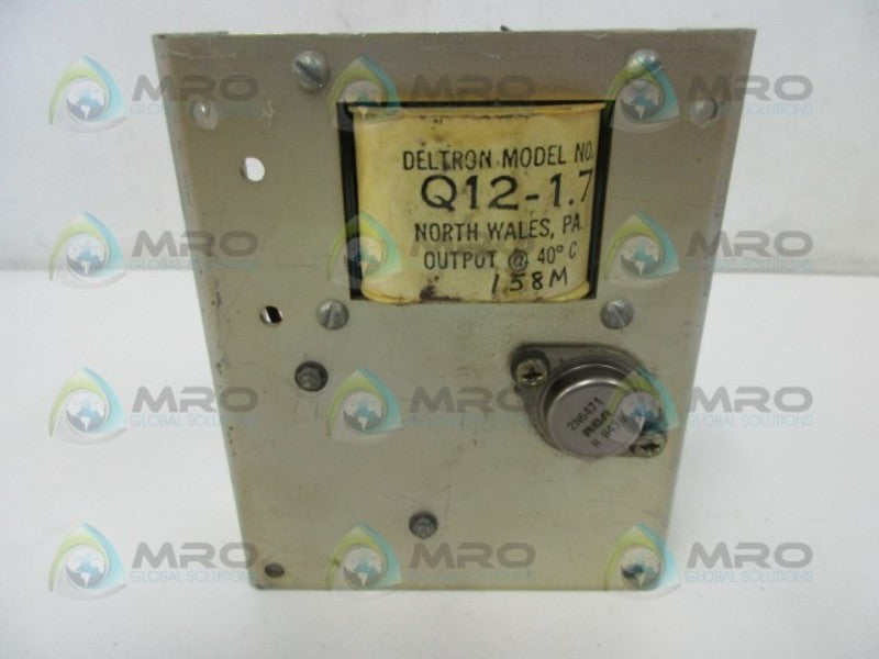 DELTRON Q12-1.7 POWER SUPPLY  UNMP