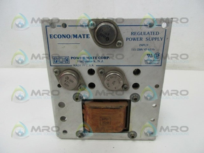 PMC TA7393605 REGULATED POWER SUPPLY  UNMP