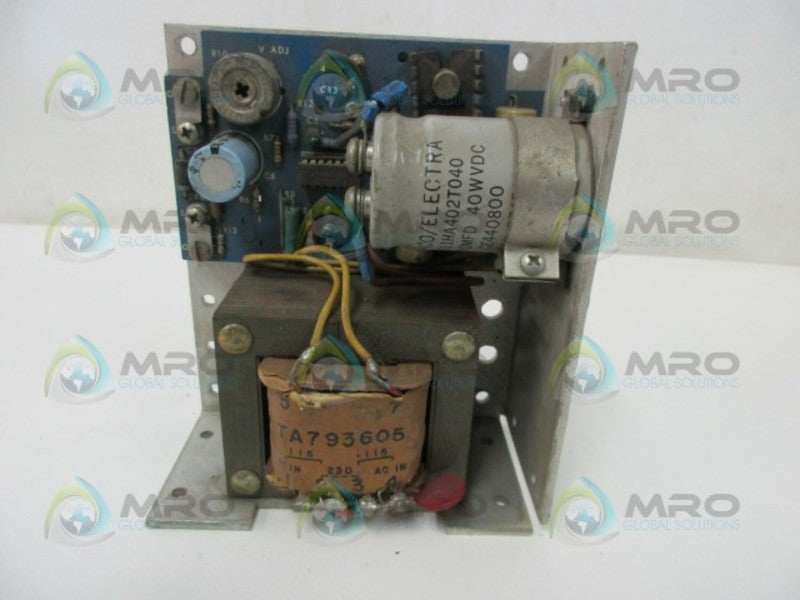PMC TA7393605 REGULATED POWER SUPPLY  UNMP