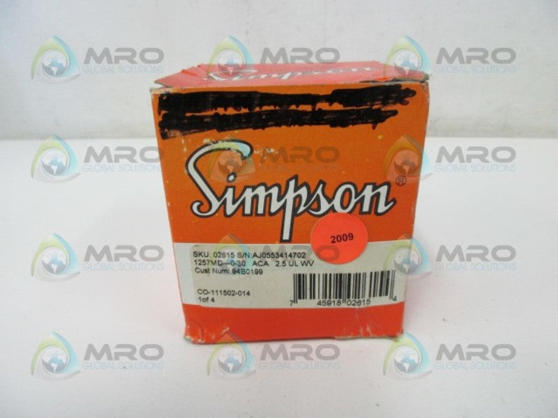 SIMPSON 1257 NSMP