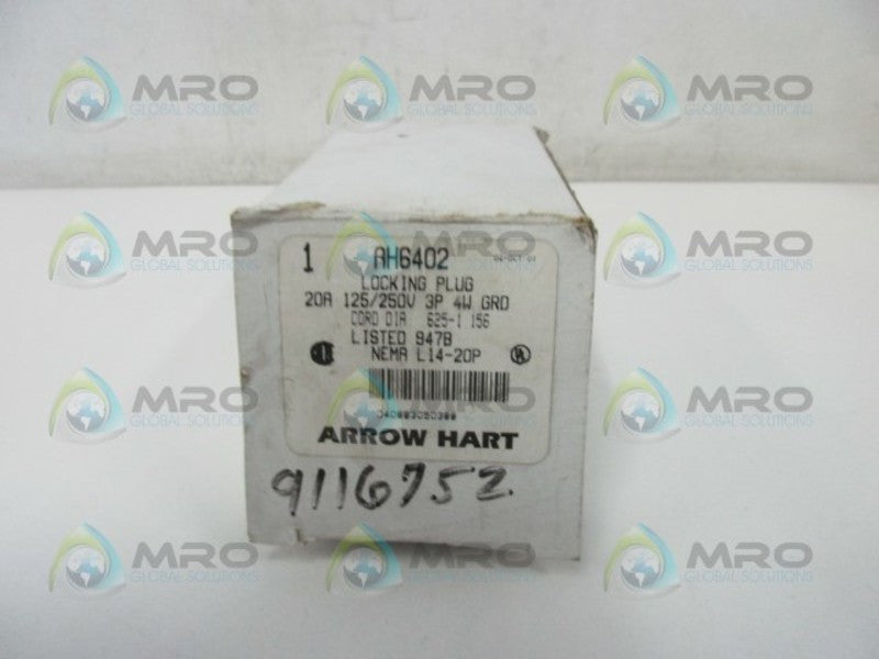 ARROW HART AH6402 LOCKING PLUG  NSMP