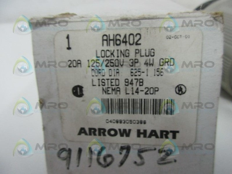 ARROW HART AH6402 LOCKING PLUG  NSMP