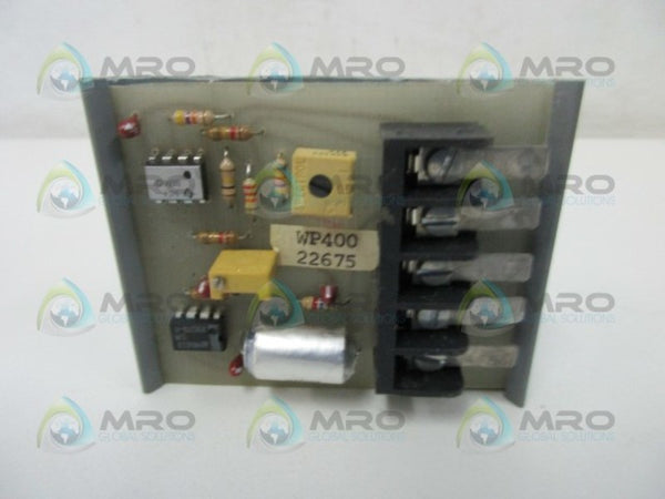 MADISON ELECTRIC WP400-22675 PC BOARD  UNMP