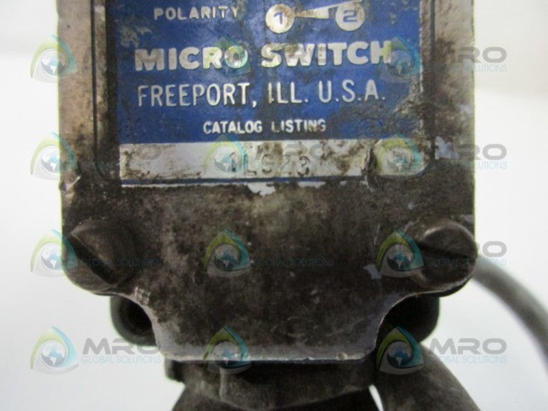 MICRO SWITCH 1LS23 LIMIT SWITCH (AS PICTURED)  UNMP