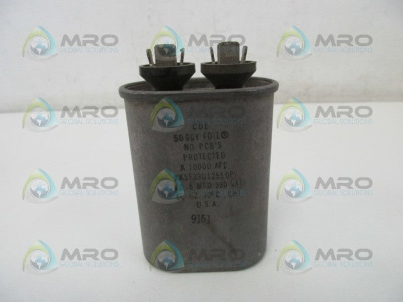 CDE KKSF3301255QPI CAPACITOR  UNMP