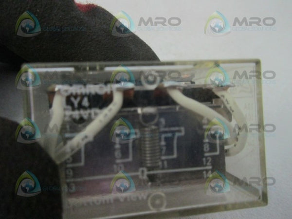 OMRON LY4 RELAY 24VDC  UNMP