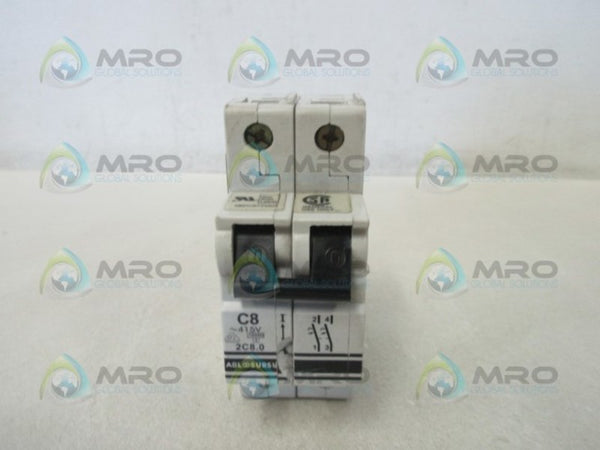 ABL SURSUM 2C8.0 CIRCUIT BREAKER (AS PICTURED)  UNMP