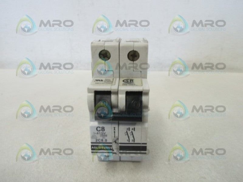 ABL SURSUM 2C8.0 CIRCUIT BREAKER (AS PICTURED)  UNMP