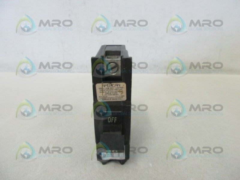 AMERICAN HACR120 CIRCUIT BREAKER  UNMP