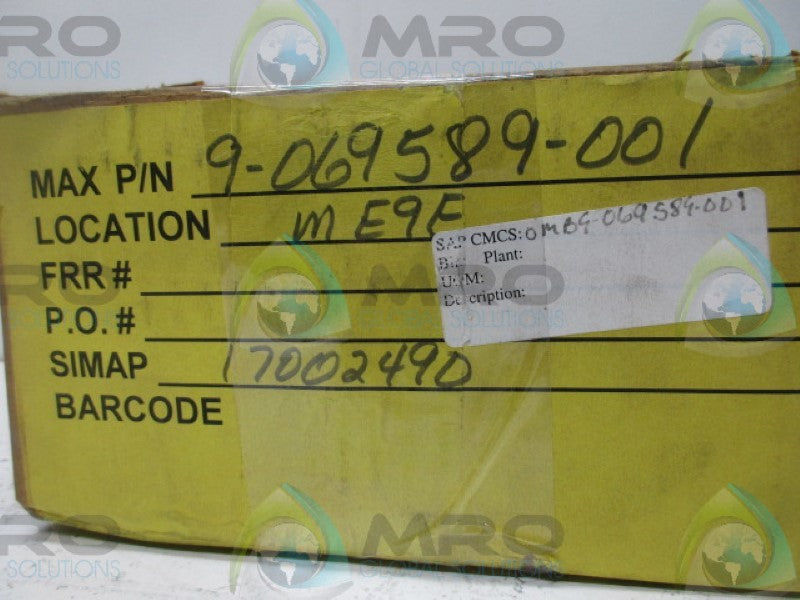 SPARE PART 9-069589-001 HALF SHELL BEARING  NSMP