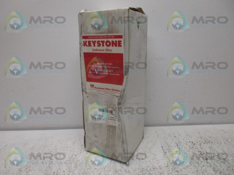 KEYSTONE MODEL 1131 HIGH PRESSURE FILTER * NEW IN BOX *