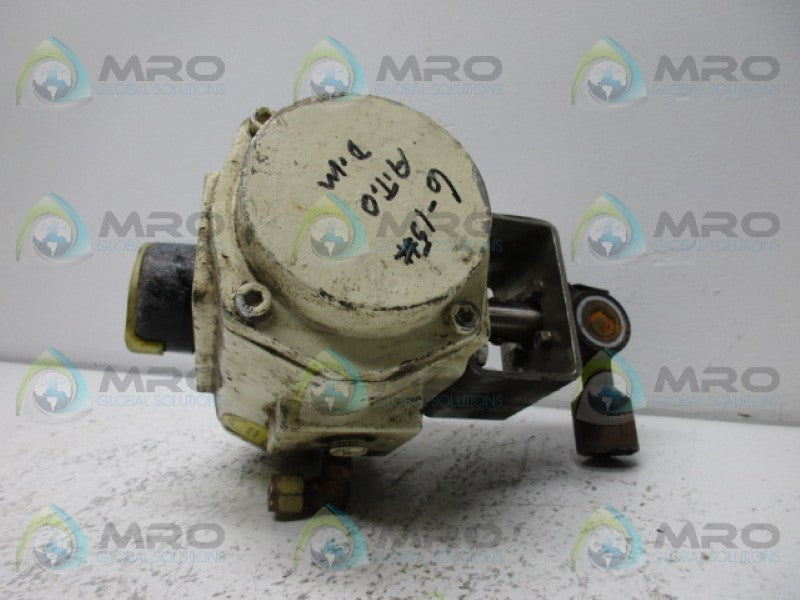 EL-O-MATIC PSN60-4 PNEUMATIC ACTUATOR (AS PICTURED)  UNMP