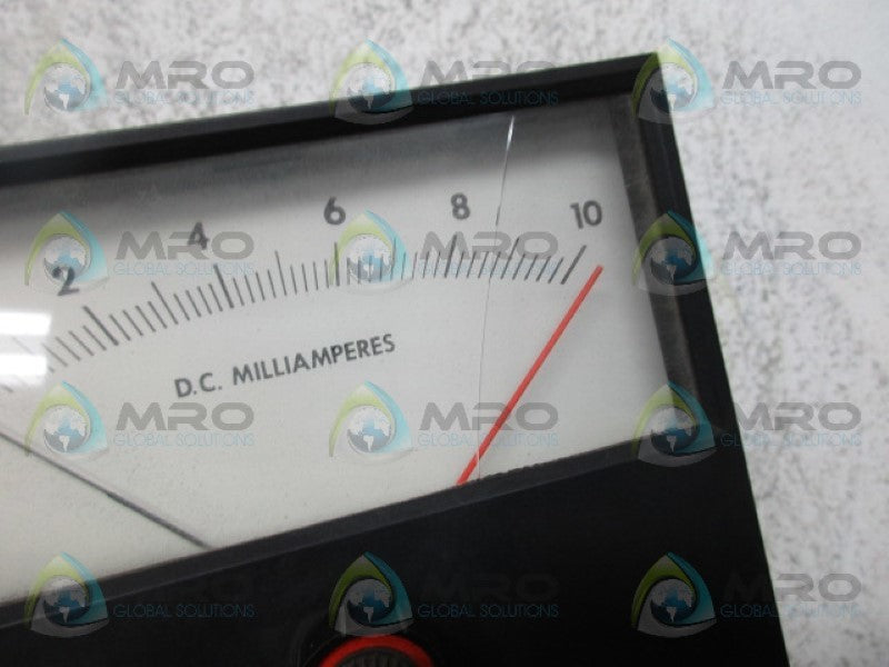 BEEDE MR-14-05 PANEL METER 0-10 (AS PICTURED)  UNMP
