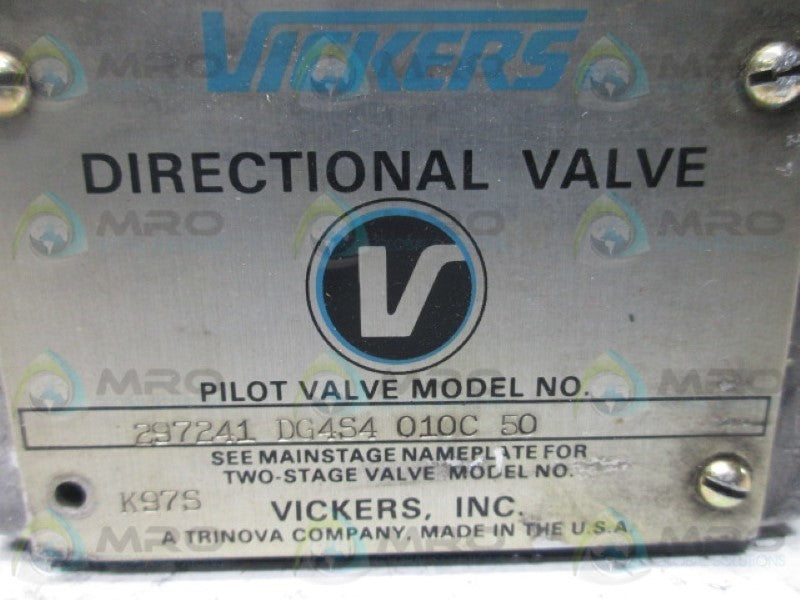 VICKERS DG4S4010C50 UNMP