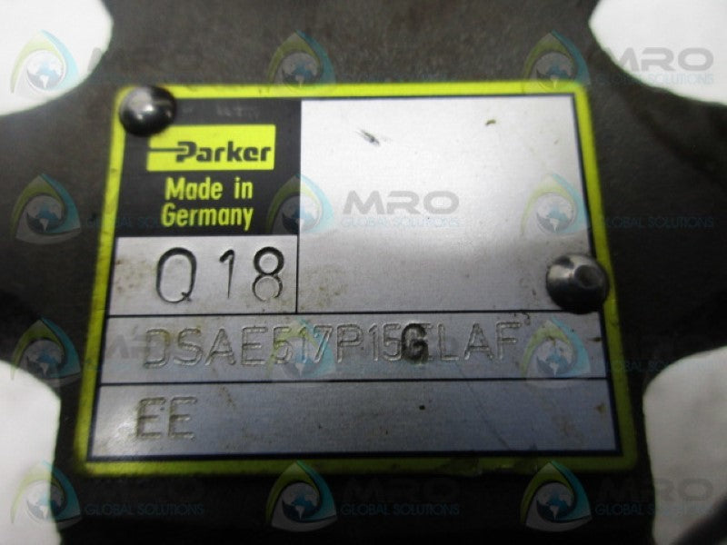 PARKER DSAE517P15GLAF UNMP
