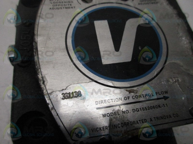 VICKERS DG1552060K-11 DECELARATION VALVE  UNMP