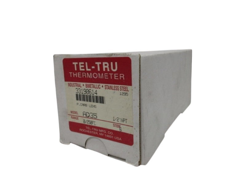TEL-TRU AD35 33190614 GAUGE 1/2"NPT  NSMP