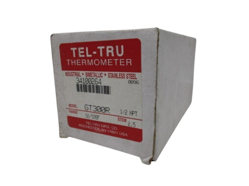 TEL-TRU GT300R 50/500'F GAUGE 1/2" NSMP
