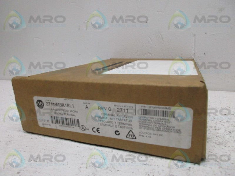 INDUSTRIAL SPARE PART 2711-M3A18L1 SER A F/W 4.46 NSFS