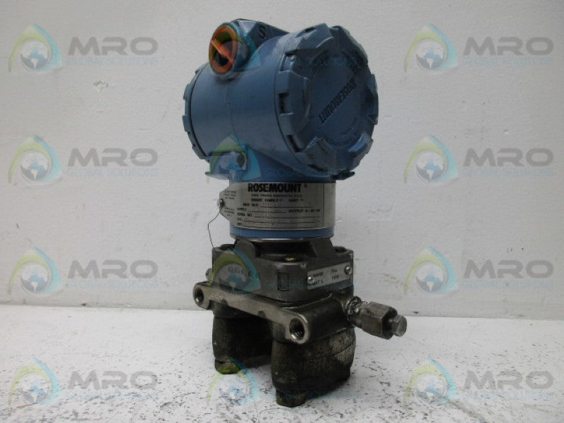 ROSEMOUNT 3051CD1A52A1AB4 TRANSMITTER  UNMP