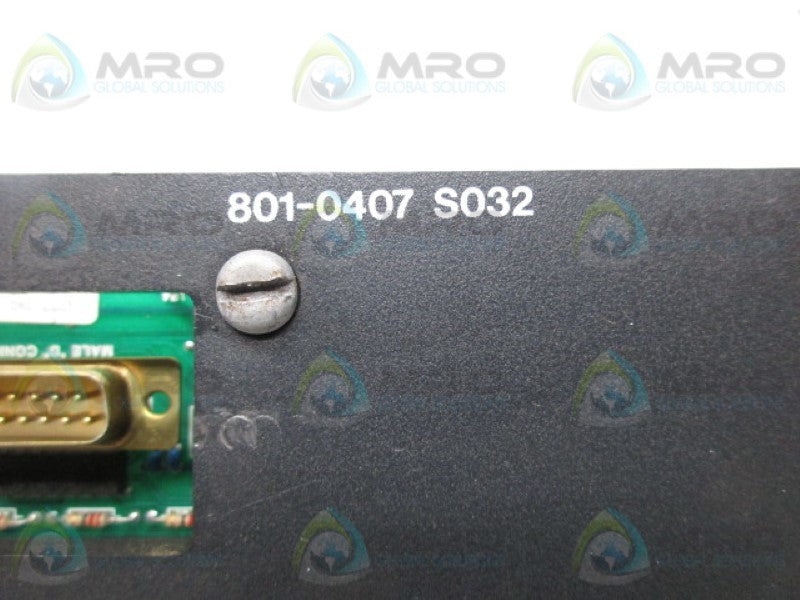 MEDAR 801-0407 S032 KEYPAD CONTROLLER  UNMP