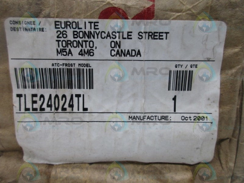 ATC FROST TLE24024TL TRANSFORMER (AS PICTURED) NSFS