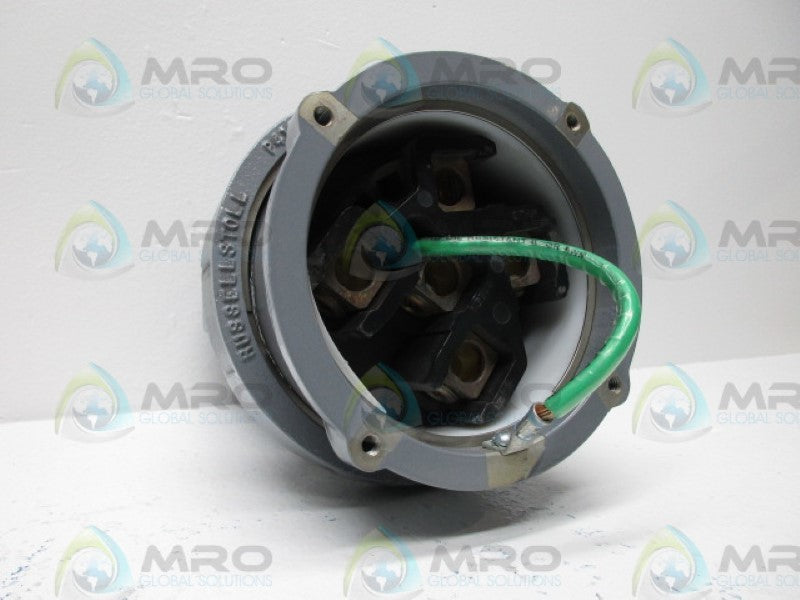 RUSSELLSTOLL DS2516MRAB0 ANGLED MALE RECEPTACLE  NSNP