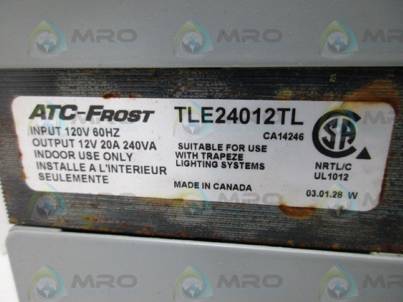 ATC-FROST TLE24012TL (AS PICTURED) NSNP