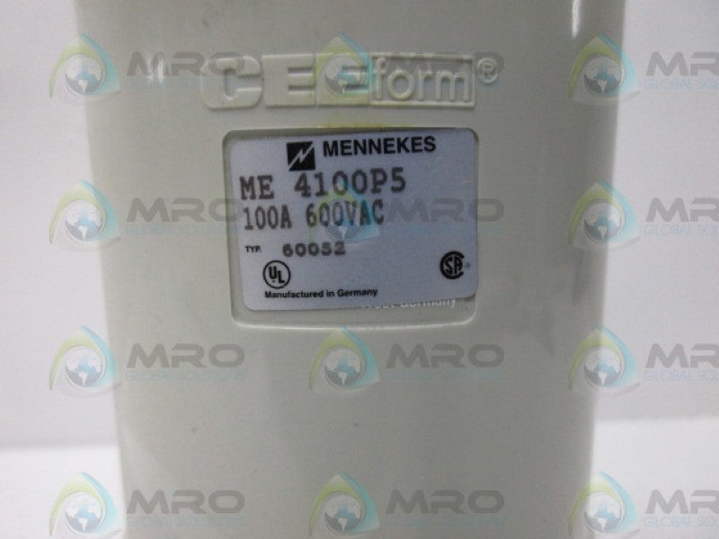 MENNEKES ME4100P5 WIRING DEVICE  NSMP