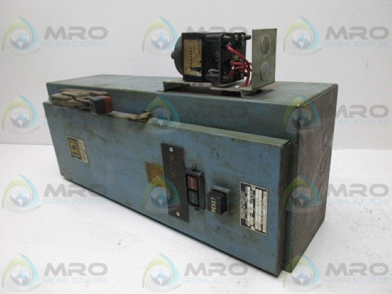 SQUARE D 8539-CAG-14FT COMBINATION STARTER  UNMP