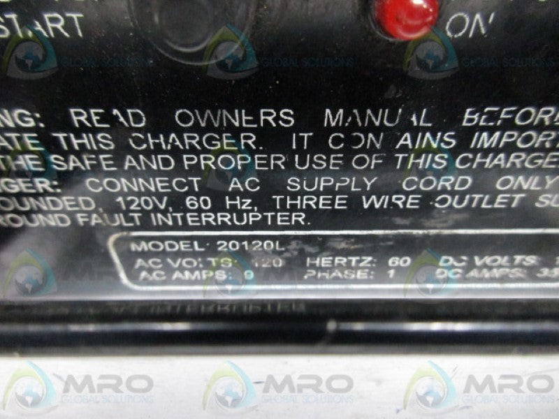 YUASA EXIDE 20120L BATTERY CHARGER  UNMP