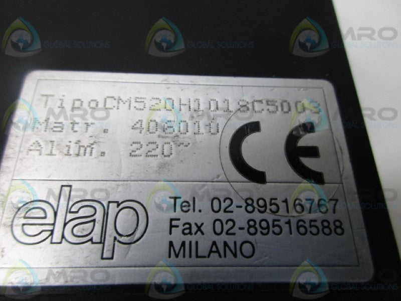 ELAP CM520H101SC5003 CONTROL PANEL (AS PICTURED)  UNMP