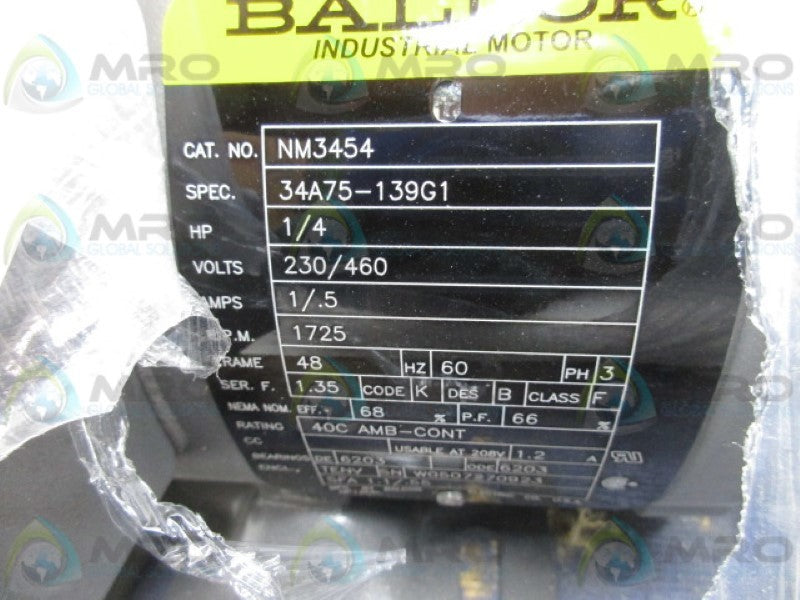 BALDOR NM3454  NSMP