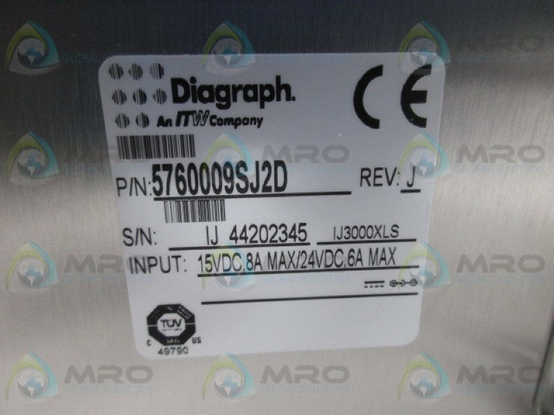 DIAGRAPH 5760009SJ2D CONTROLLER  NSMP