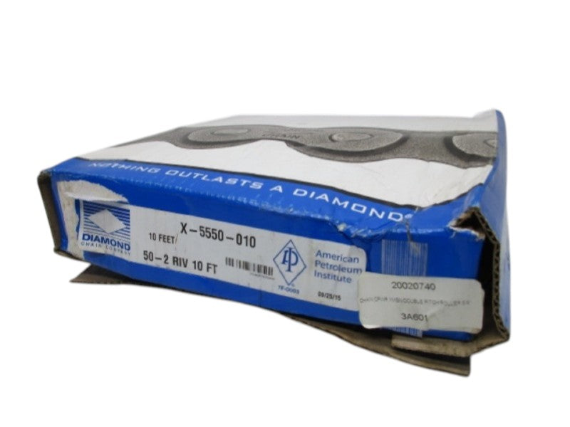 DIAMOND X-5550-010 ROLLER CHAIN 10'  NSMP