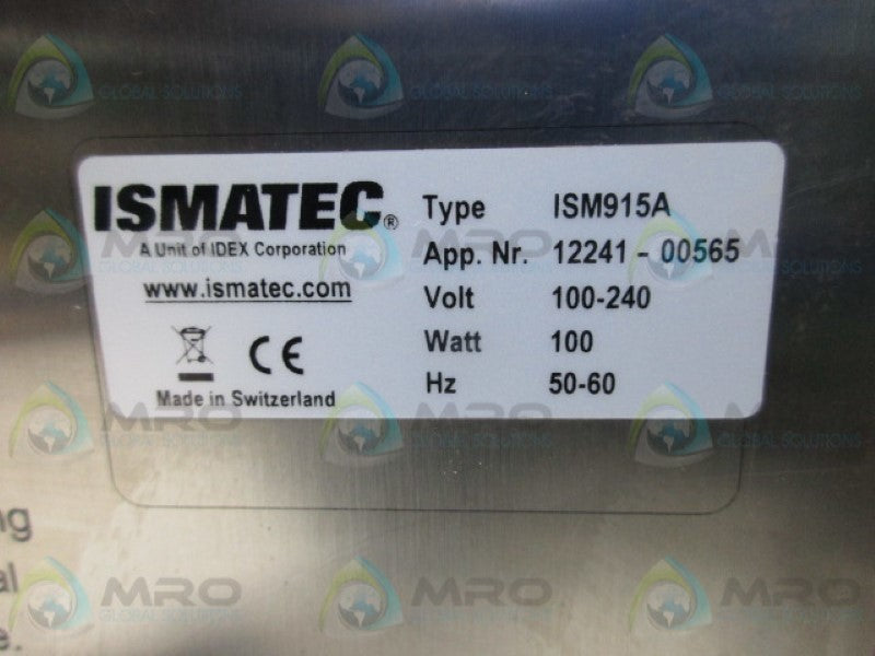 ISMATIC ISM915A WASHDOWN PUMP  UNMP