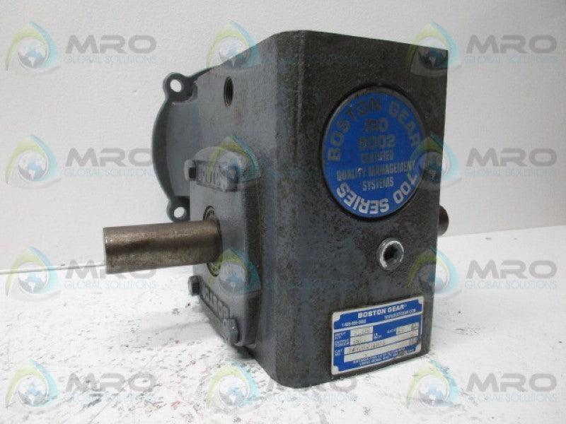 BOSTON GEAR F72130B5H GEAR REDUCER RATIO 30  UNMP
