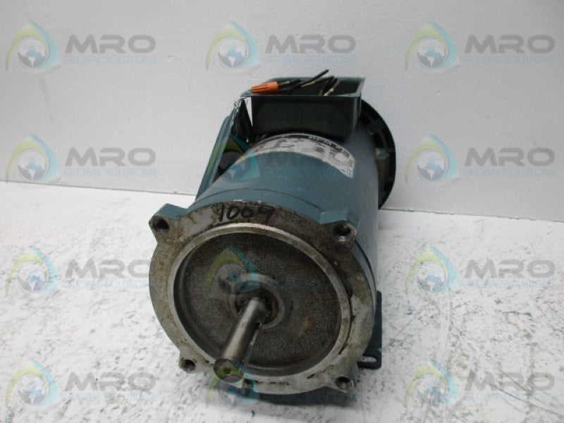 RELIANCE ELECTRIC T56S1009A-KJ MOTOR 3/4HP 1750RPM (AS PICTURED)  UNMP