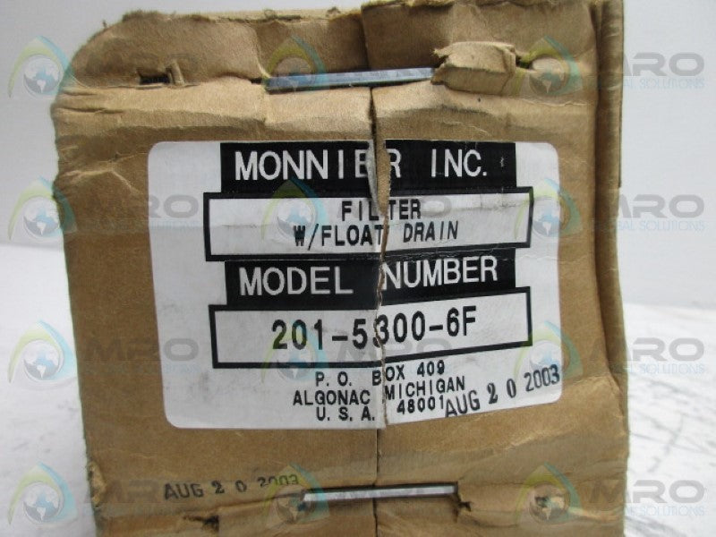 MONNIER 201-5300-6F FILTER  NSFS